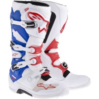 Alpinestars tech 7 branco vermelho azul 