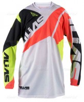 Camisola Alais mx ,laranja (fluorescente), amarelo (fluorescente),braco   