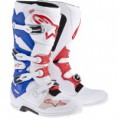 Alpinestars tech 7 branco vermelho azul